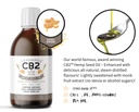 [62801192215] CB2 Hemp Seed Oil Sweet Ginger Flavour (240ml) 