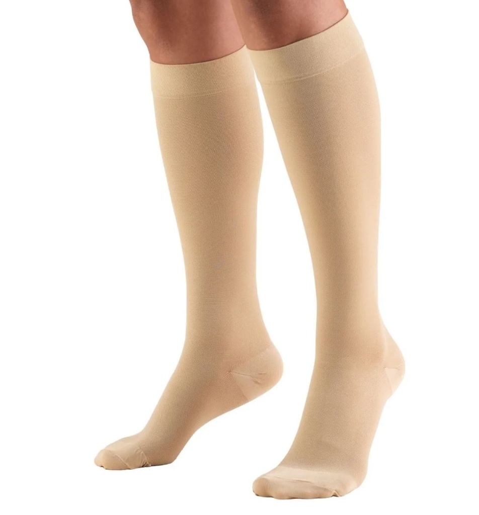 TruForm SHORT Knee High Compression Socks 20-30mmHg Soft Top (pair)