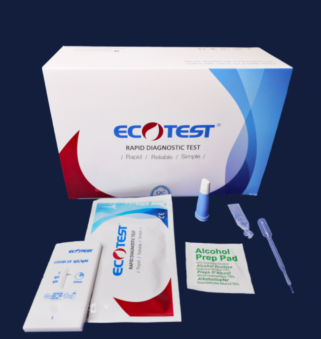 EcoTest RAPID COVID-19 ANTIGEN TEST KITS (5 pk)