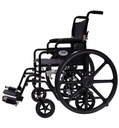 18&quot; Aluminum Wheelchair/Lightweight Transport Chair Duo