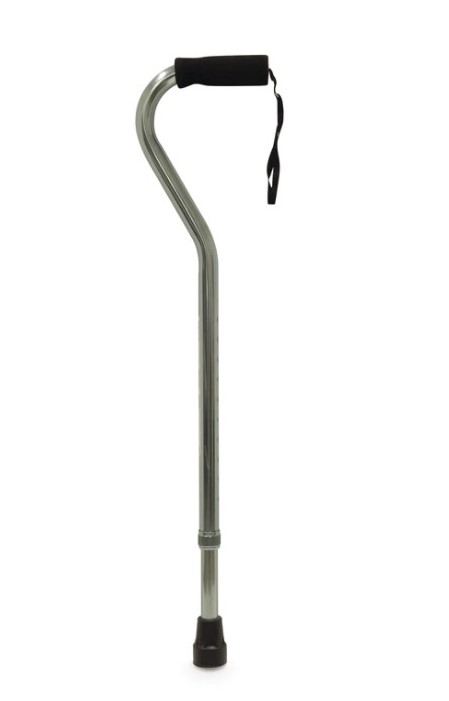 Offset Cane with Ergonomic Foam Handgrip