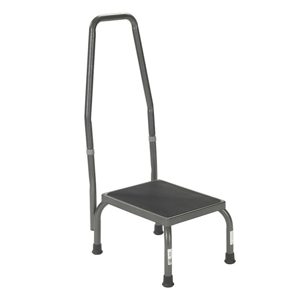 Foot Stool with Handrail