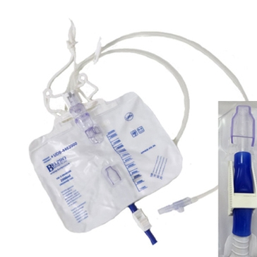 URINARY OVERNIGHT LEG BAG  2000ML 