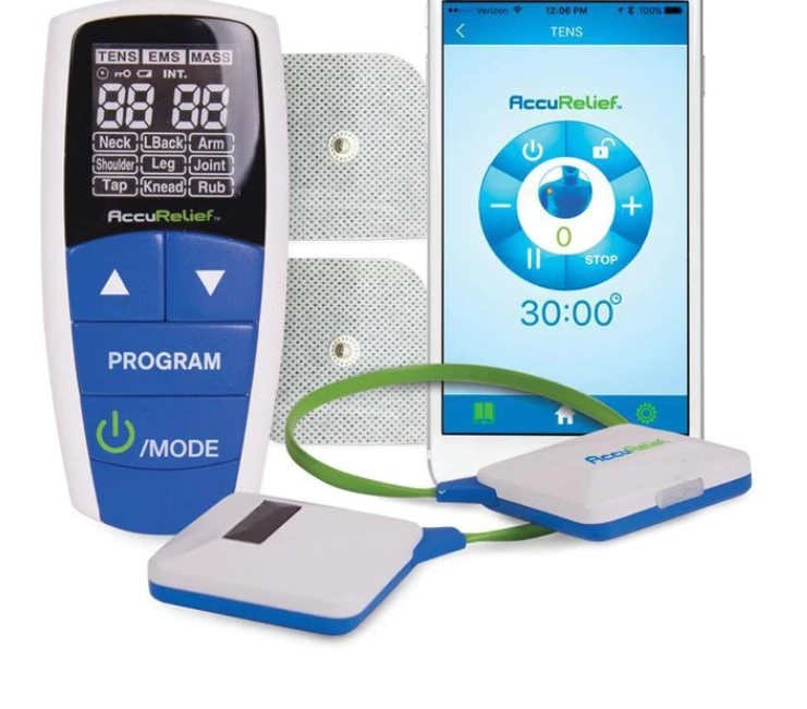 ACCURELIEF™ WIRELESS PAIN RELIEF DEVICE WITH REMOTE
