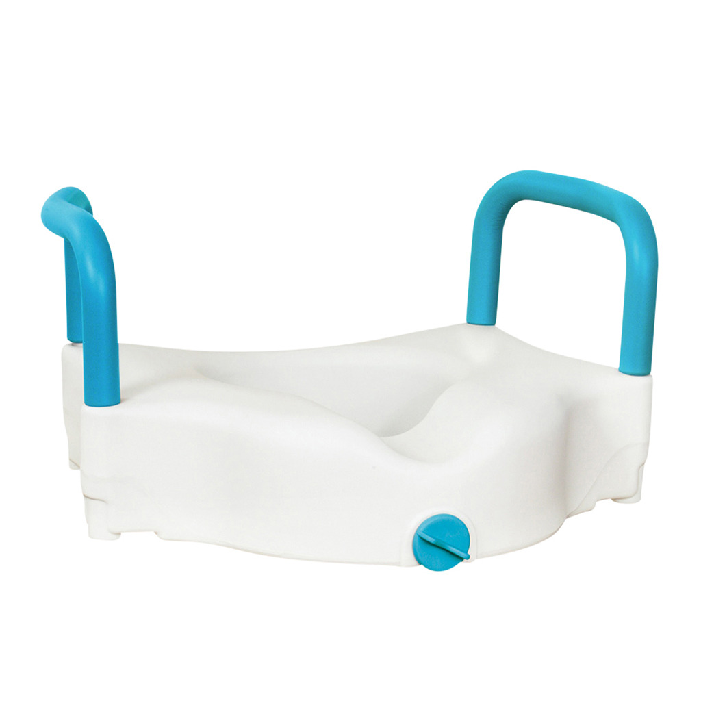 AquaSense 3-in-1 Contoured 2&quot; Raised Toilet Seat