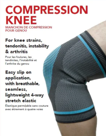 MKO SELECT COMPRESSION KNEE SLEEVE