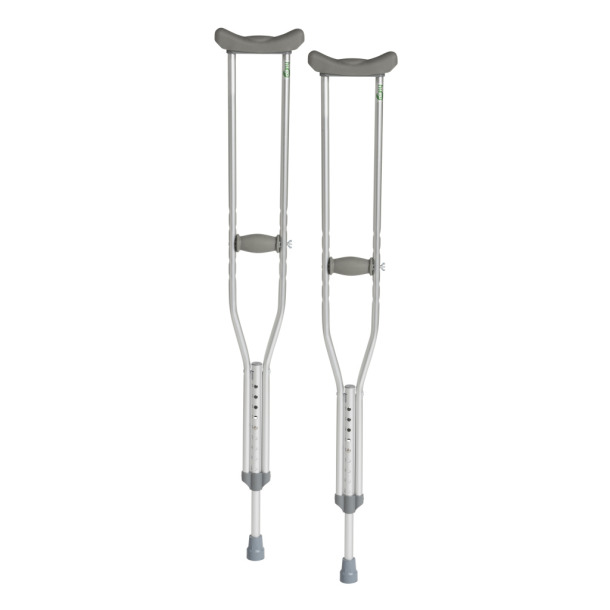 Hugo Comfort Max Lightweight Aluminum Crutches Youth