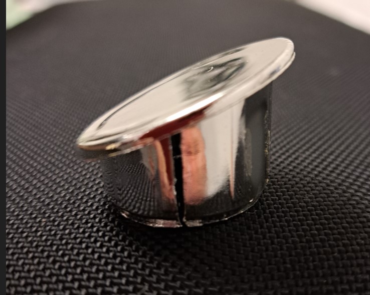 Front Caster Cap Silver for Stella Walker