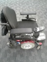 Used Pride Quantum 600 Power Wheelchair, Mid-Wheel Drive, Adjustable Seat Width 16"-20" wide