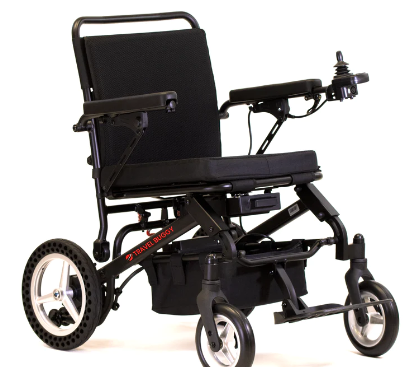 DASH 2 Ultra-Lite Travel Buggy Foldable Power Chair - Black