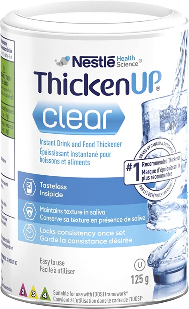ThickenUp Clear, Instant Food/Drink Thickener, 125g