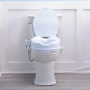 Raised Toilet Seat with Bidet (Warm Water Model)