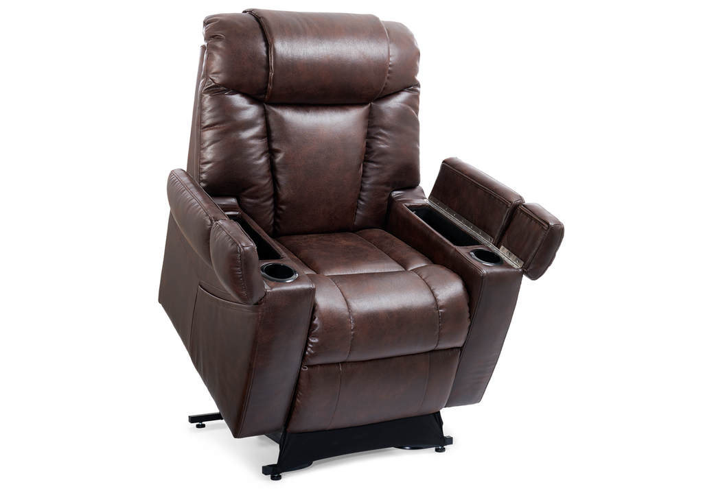 Rhea Power Recline &amp; Lift Chair with Heat Wave, Power Headrest &amp; Power Lumbar