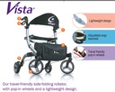 Airgo Vista Rollator 20" Seat Height (ADP Type 3)