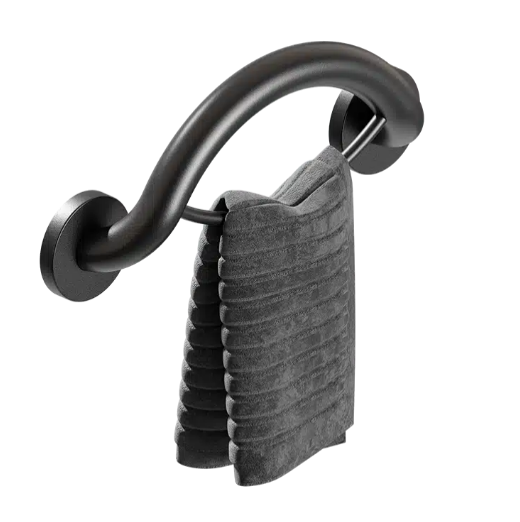 Towel Ring/Grab Bar (500lbs capacity)