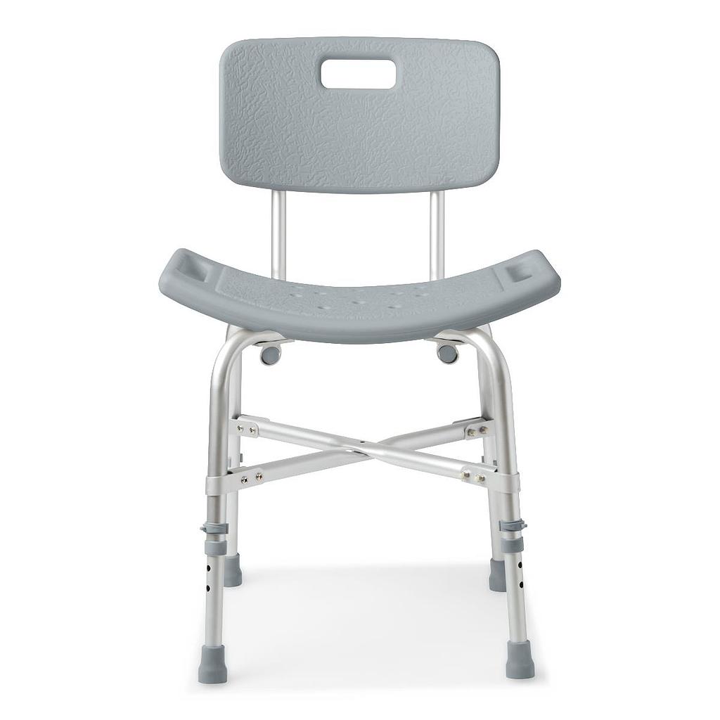 Drive Bariatric Aluminum Bath Bench with Back