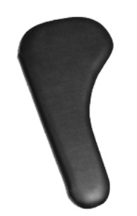 Innovators Padded Slide-on Flip-up Slim "Trough" Half Tray for Wheelchair