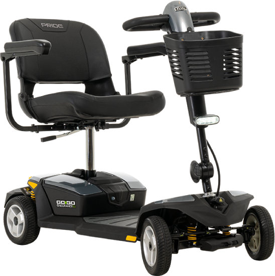 Pride Go-Go Endurance Li 4-Wheel Scooter w/lithium batteries