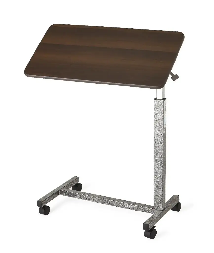 Tilt Top H-Base Overbed Table