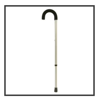 Airway Cane with Retractable Ice Pick