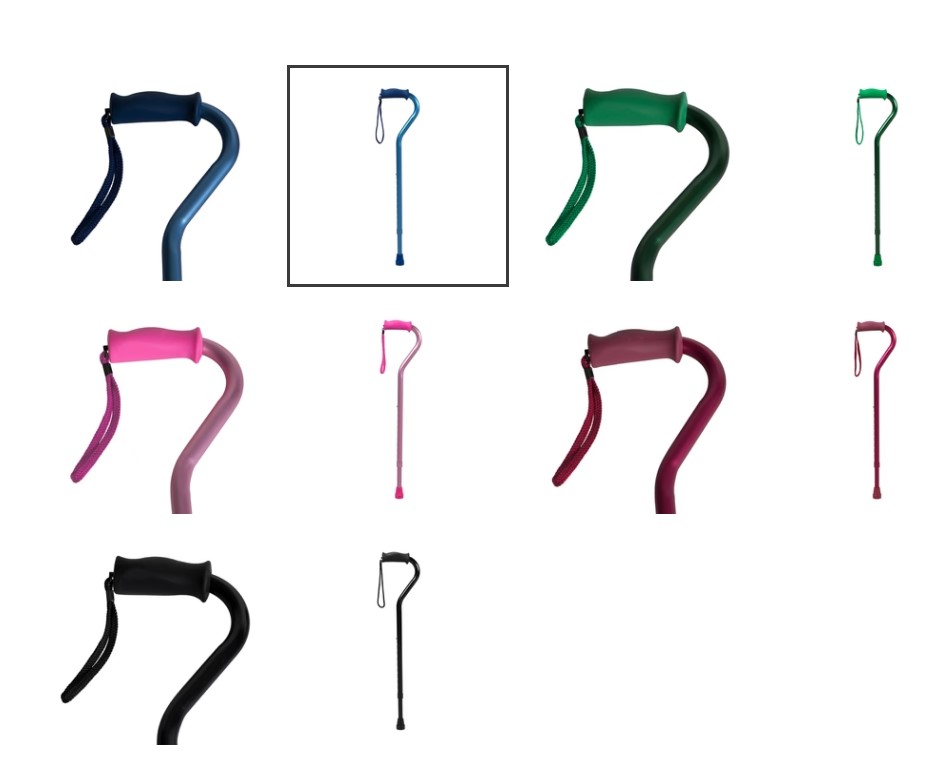 Adjustable Cane w/ Soft Silicone Handle