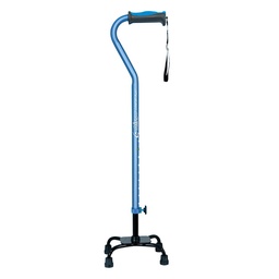[40000000680] Airgo Quad Cane Large Base Black