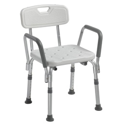 [40000001212] Bath Chair W/ Removeable Back and Arms