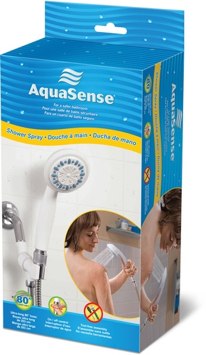 [40000000682] Aquasense Hand Held Shower With 80" Hose