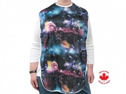 [40000006941] Galaxy Clothing Protector With Ties 18 X 35 In (Bib)