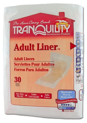 [40000003253] Tranquility Adult Liner Pkg/30
