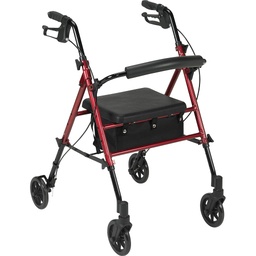 Adjustable Height Rollator, 6&quot; Wheels