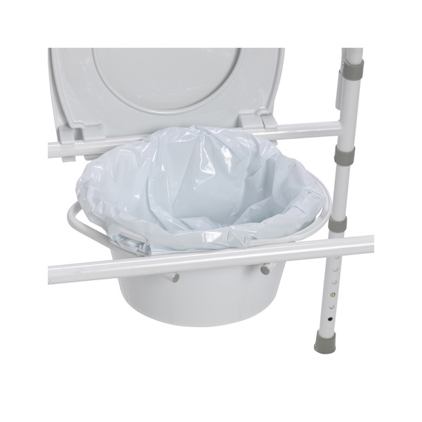 Biodegradable Sanitary Commode Liner Bags, Box/7 Mobility Care