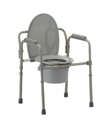 [40000008243] Mobb Folding Steel Commode 