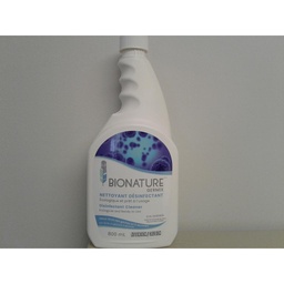 [40000008269] BioNature Ready to Use Disinfectant - 800 ml Bottle - Kills 99.9% of Germs in 5 Seconds