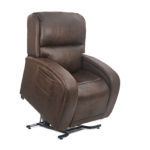 EZ Sleeper Lift Chair with Twilight, Power Headrest &amp; Lumbar, Medium/Large