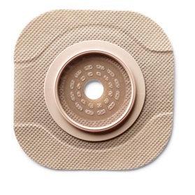 Hollister New Image Flat CeraPlus Ostomy Skin Barrier/Flange, Box/5 