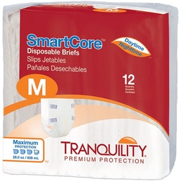 [40000008597 ] Tranquility Smartcore Briefs Medium (Package of 12) 