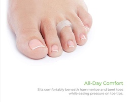 Silicone Toe Crest/Crutch (hammertoe)
