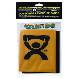 [40000008781] Cando Exercise Band Pack (3 Bands) CHALLENGING