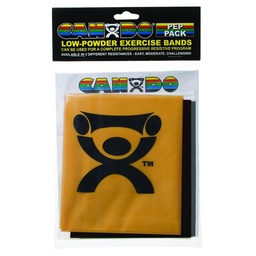 [40000008781] Cando Exercise Band Pack (3 Bands) CHALLENGING