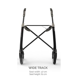 ByAcre Carbon Ultralight Wide Track  Walker (24 Seat Height - 18.5 Seat Width)