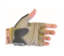 Half Finger Wheelchair Push Gloves  Beige