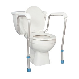 [  40000009023 ] AquaSense Adjustable Toilet Safety Rails, to Floor