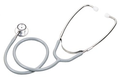 [40000009152] PEDIATRIC STETHOSCOPE DUAL-HEAD,GRAY 22&quot;