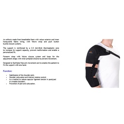 Shoulder Support with Arm &amp; Shoulder Strap