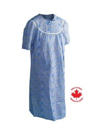 [40000009188] LADIES LACE TRIMMED GOWN, Velcro Closure