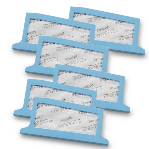 [40000009455] Respironics DreamStation CPAP Disposable Filter (6 per pack)