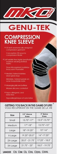 MKO ELITE GENU-TEK KNEE SUPPORT