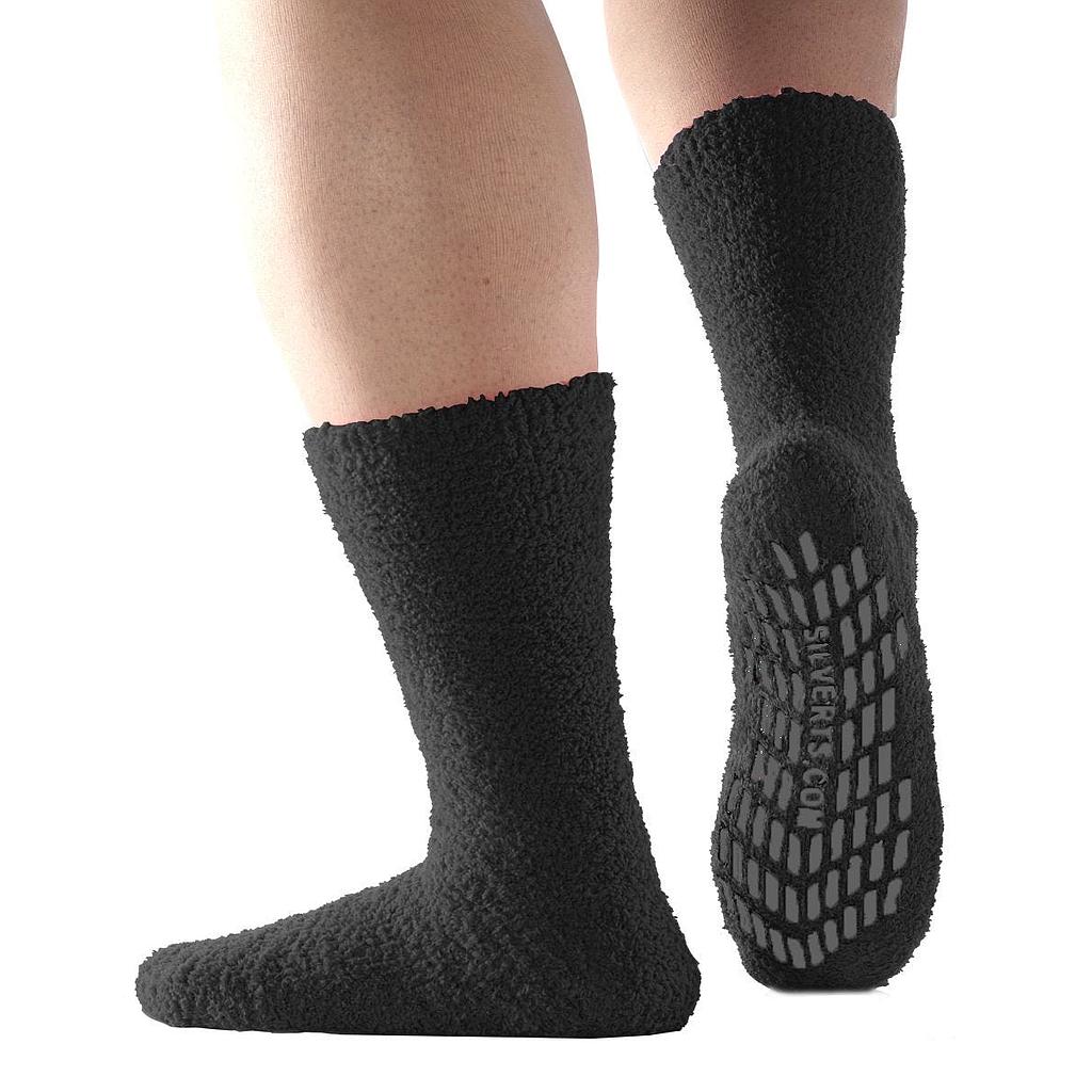 Ladies Women Knee High Non Skid Gripper Grip Socks