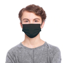 [40000009871] HM Small Size Black 3 Layer Kids Face Masks (Box 50)